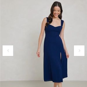 Park & Fifth Hastings Dress in Navy Blue, size Large.